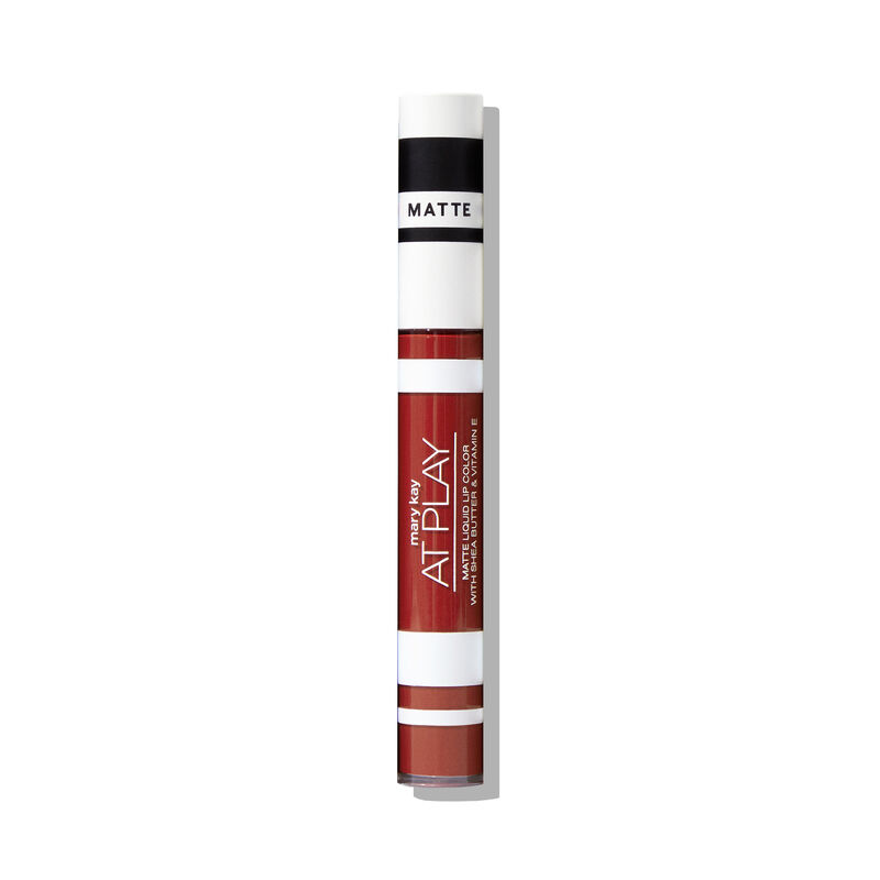 Labial L&iacute;quido Mate Mary Kay At Play&reg;  Red My Mind