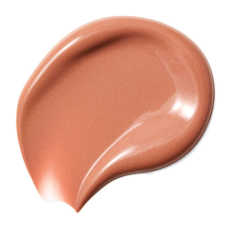 Swirling swipe of limited-edition Mary Kay Gel Cream Blush in Soft Buff against white background