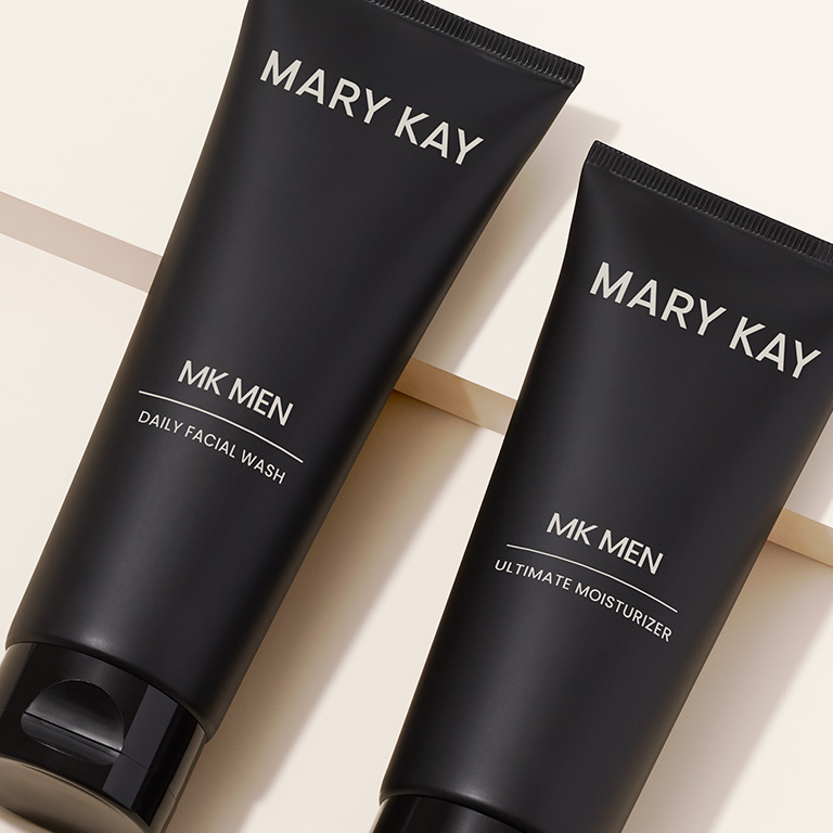 Gel Limpiador Facial MK Men&reg; y Humectante MK Men&reg;