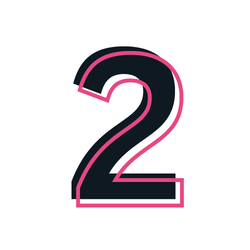Icon of number 2